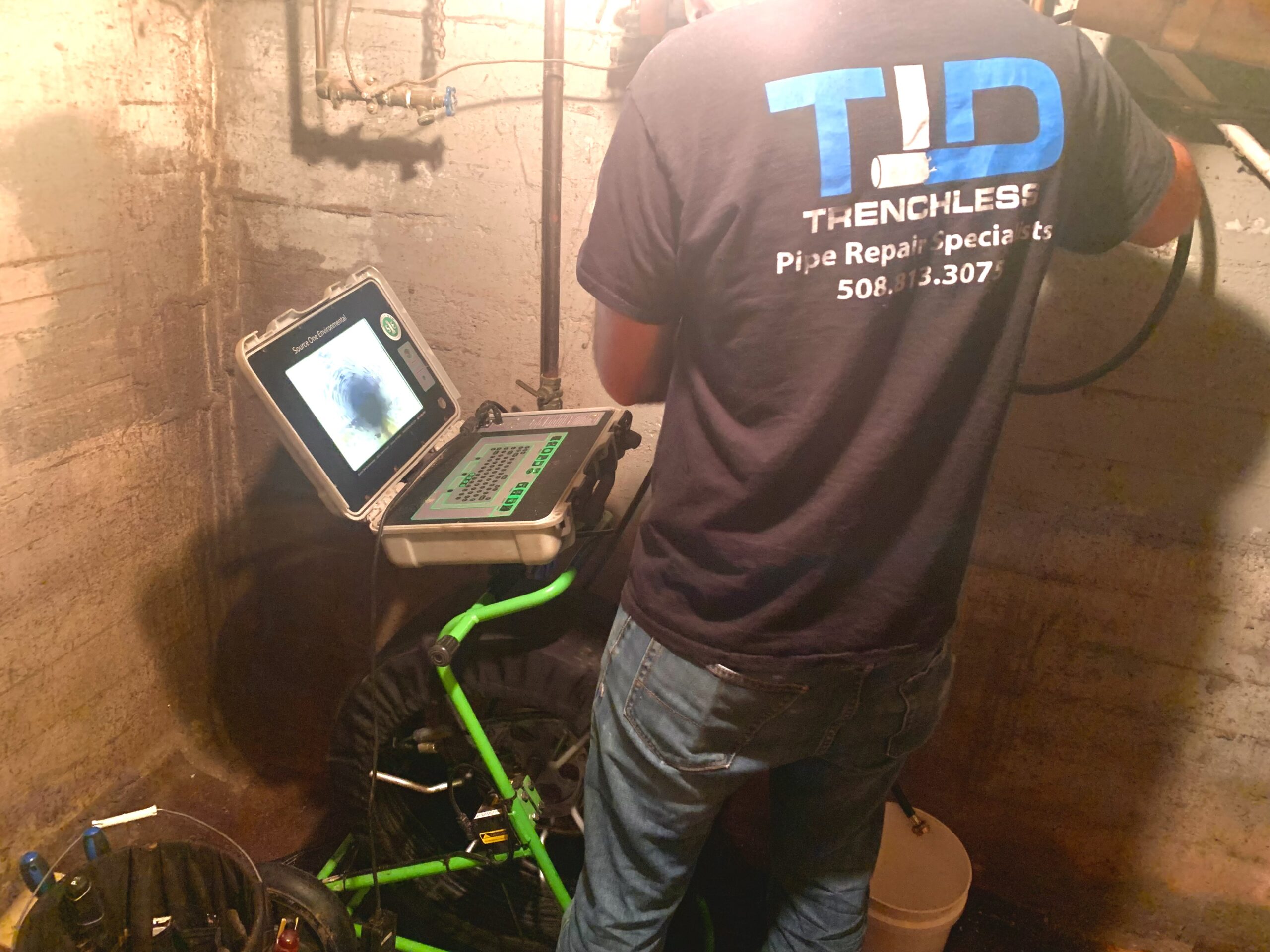 Sewer Camera Inspection - TID Trenchless in Taunton, MA