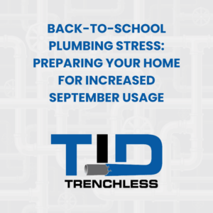 back to school plumbing preparation