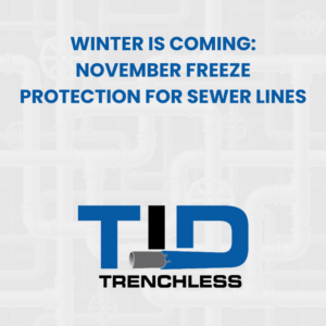 winter sewer line protection Taunton