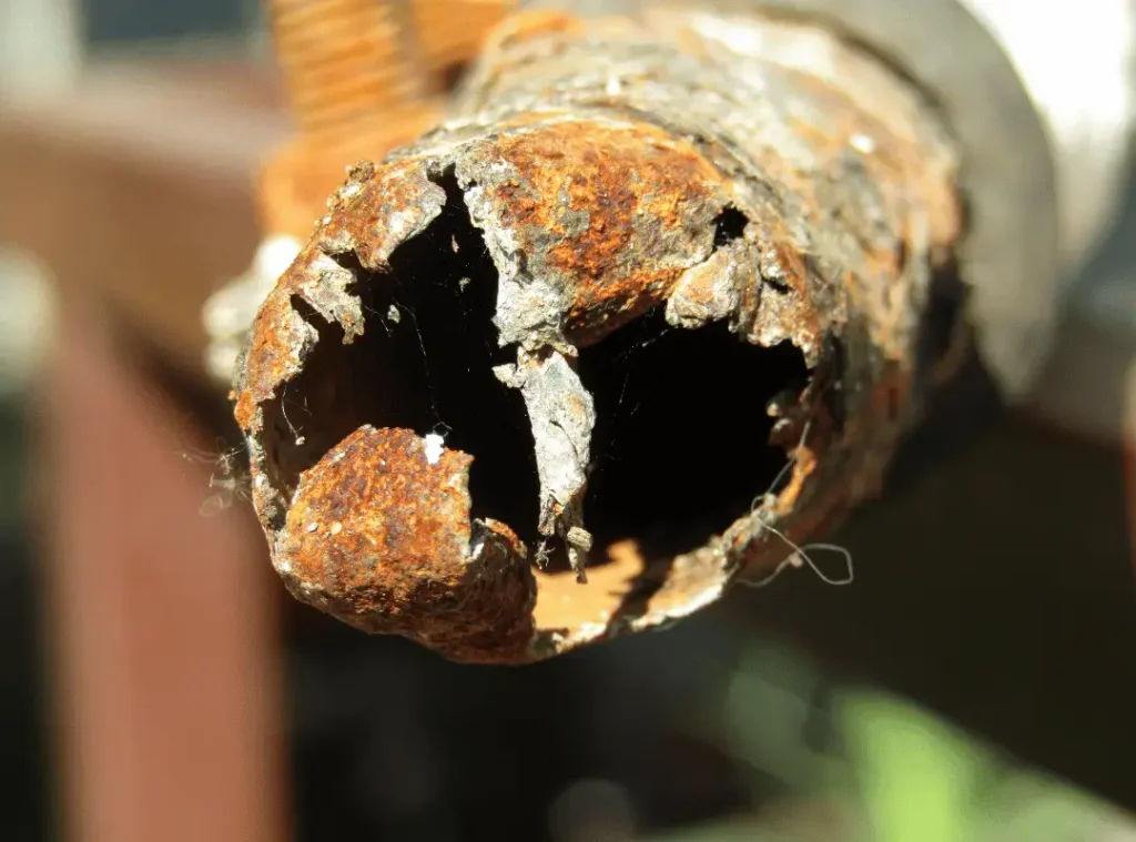 Corrosion and Mineral Build‑Up in Pipe Damage