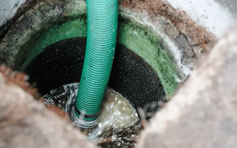 foundation drain cleanout